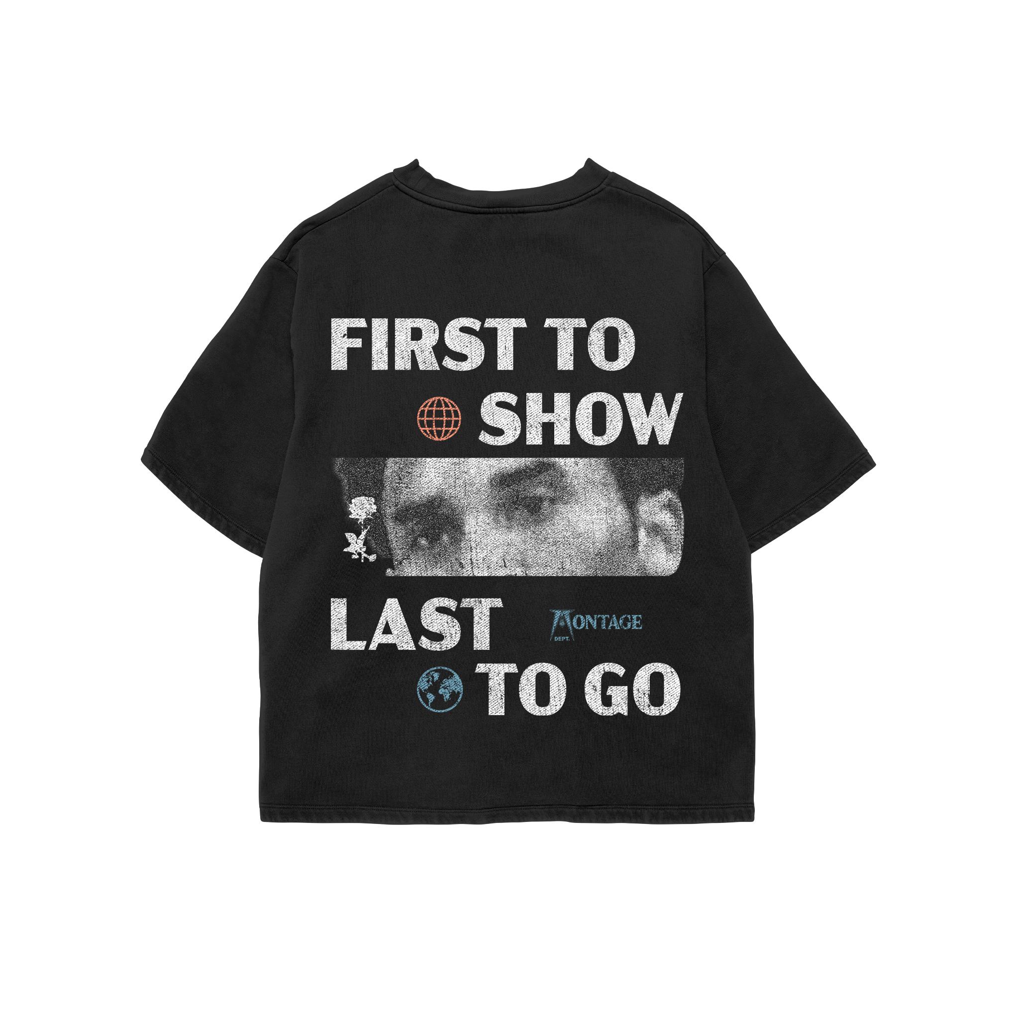 First to Show Oversized Tee