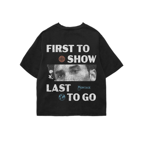 First to Show Oversized Tee